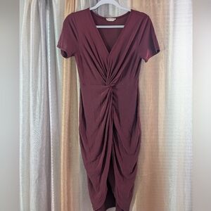 🎉 2 for $20 🎉 Altar'd State Burgundy Midi Dress